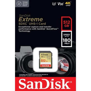 512GB Hafıza Kartı ile Yüksek Hızda Veri Depolama Çözümü