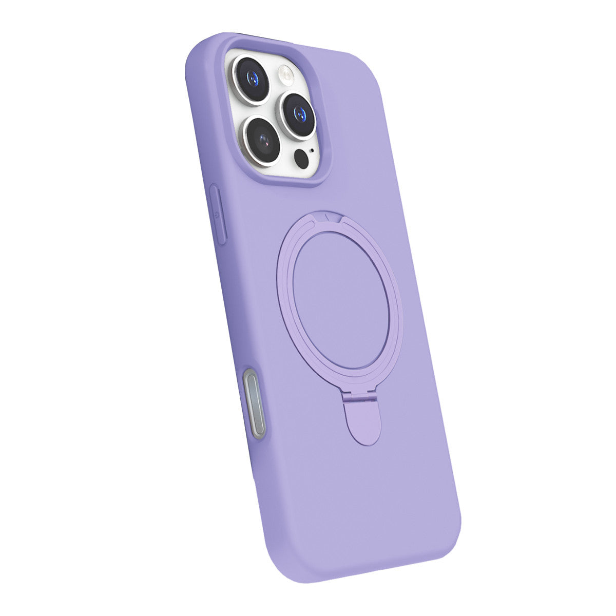 iPhone 16 Pro Max Regal Magsafe Standlı Kapak - Lila