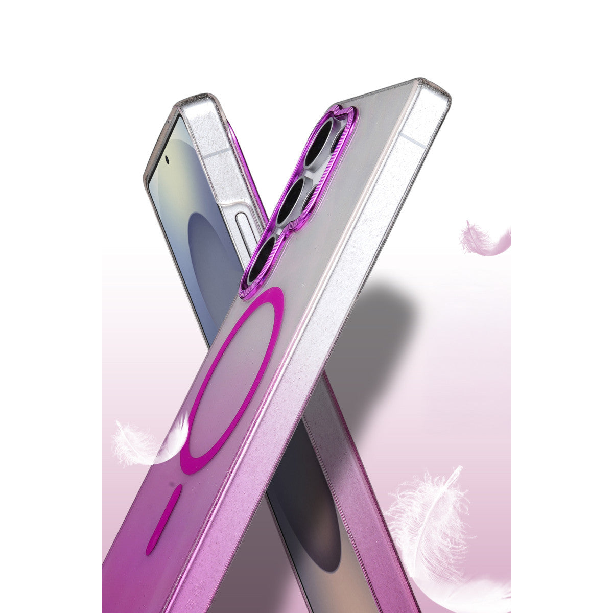 Galaxy S23 Ultra Glossy Magsafe Kapak - Siyah