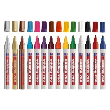 Beyaz Renkli Boya Marker Kalemi, Kalıcı ve Pratik