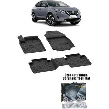 Nissan Qashqai 4.5D PRO Premium Havuzlu Oto Paspas