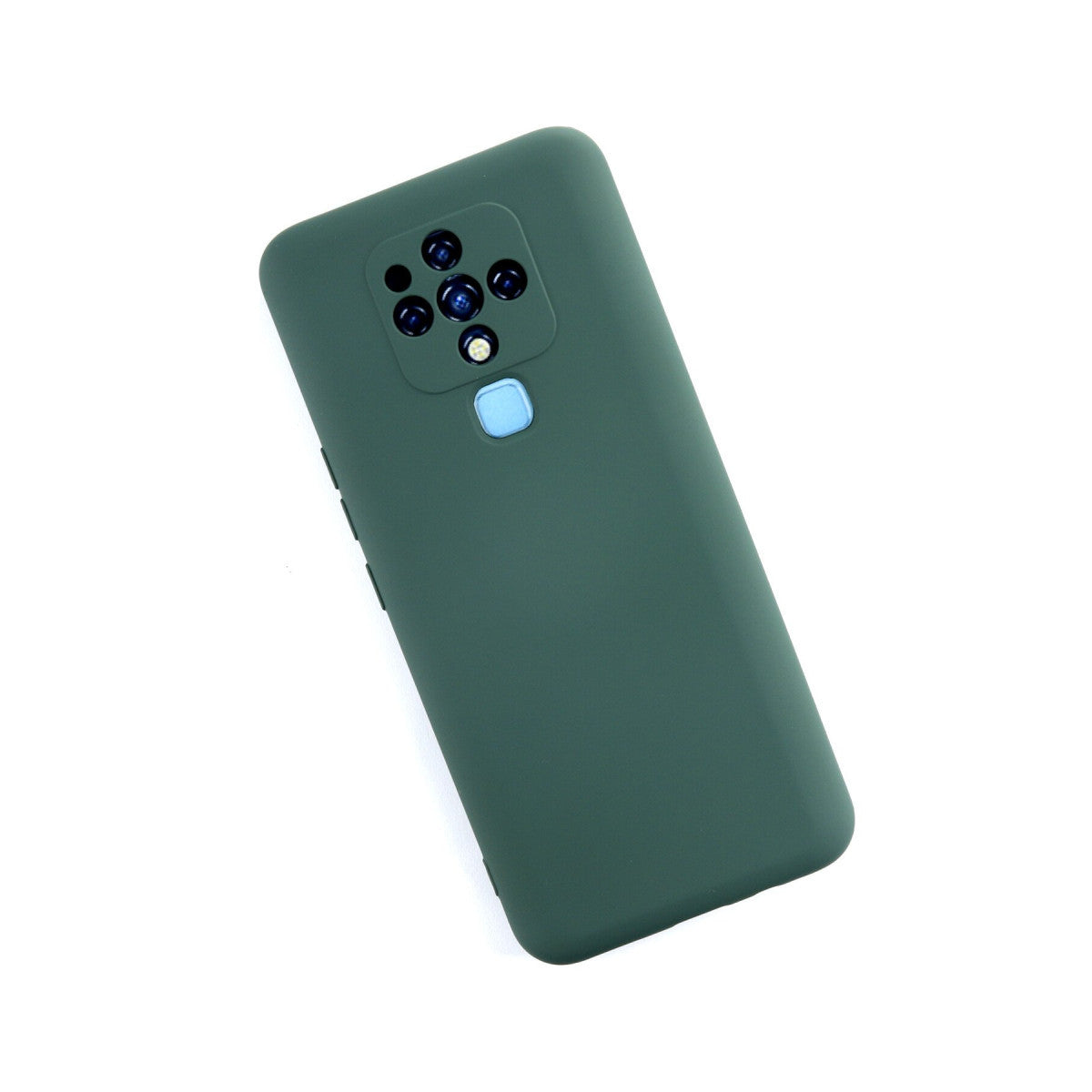 Camon 16 Kılıf Nano içi Kadife Silikon - Koyu Yeşil