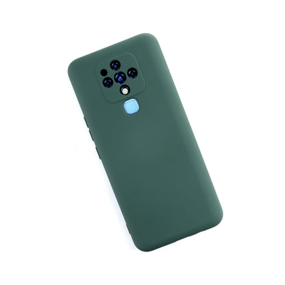 Camon 16 Kılıf Nano içi Kadife Silikon - Koyu Yeşil