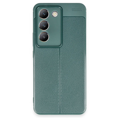 V30 Lite 4G Kılıf Auto Focus Kapak - Koyu Yeşil