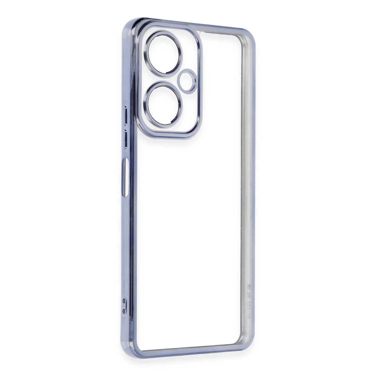 Y27 Kılıf Razer Lensli Silikon - Açık Mavi