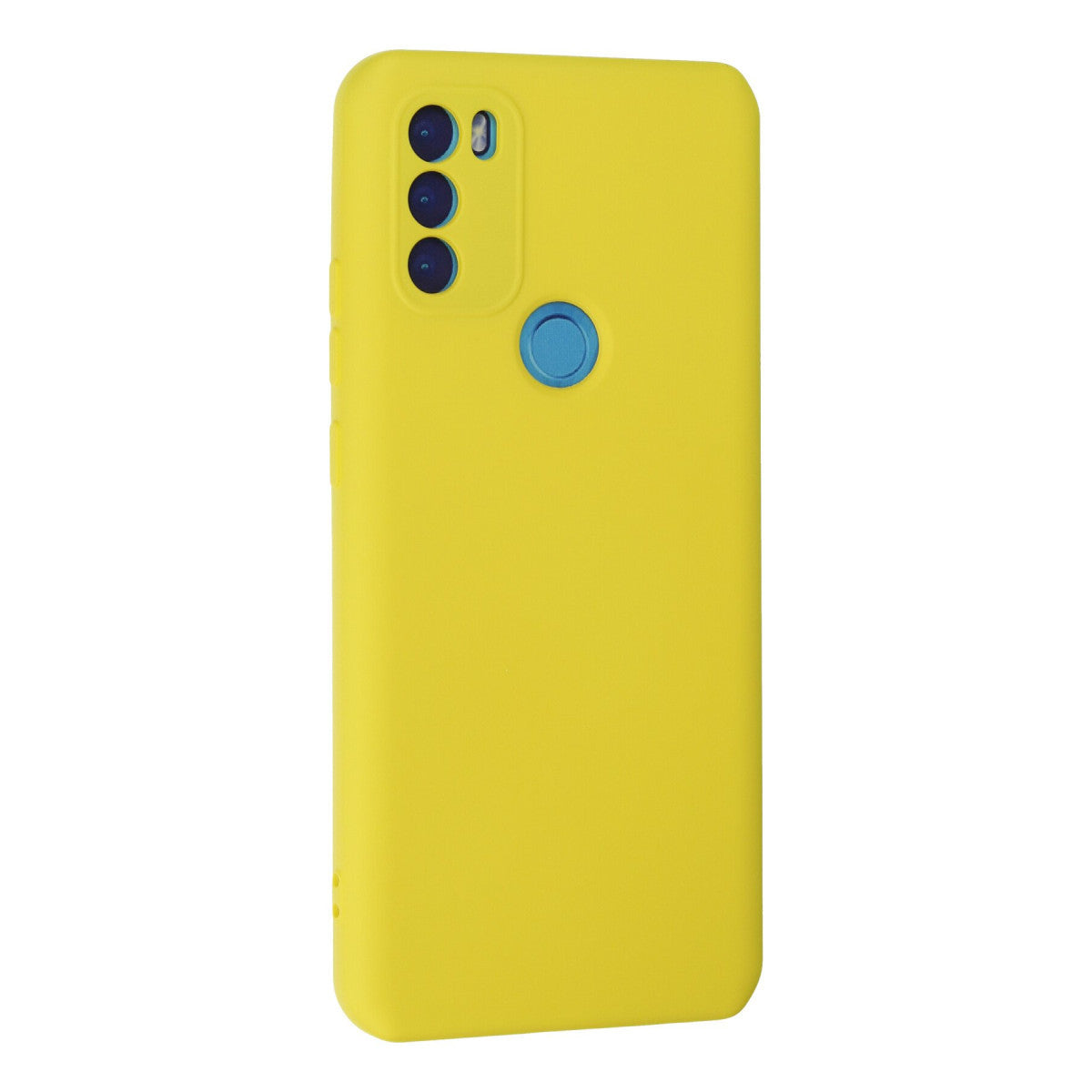 GM 21 Plus Kılıf Nano içi Kadife Silikon - Sarı