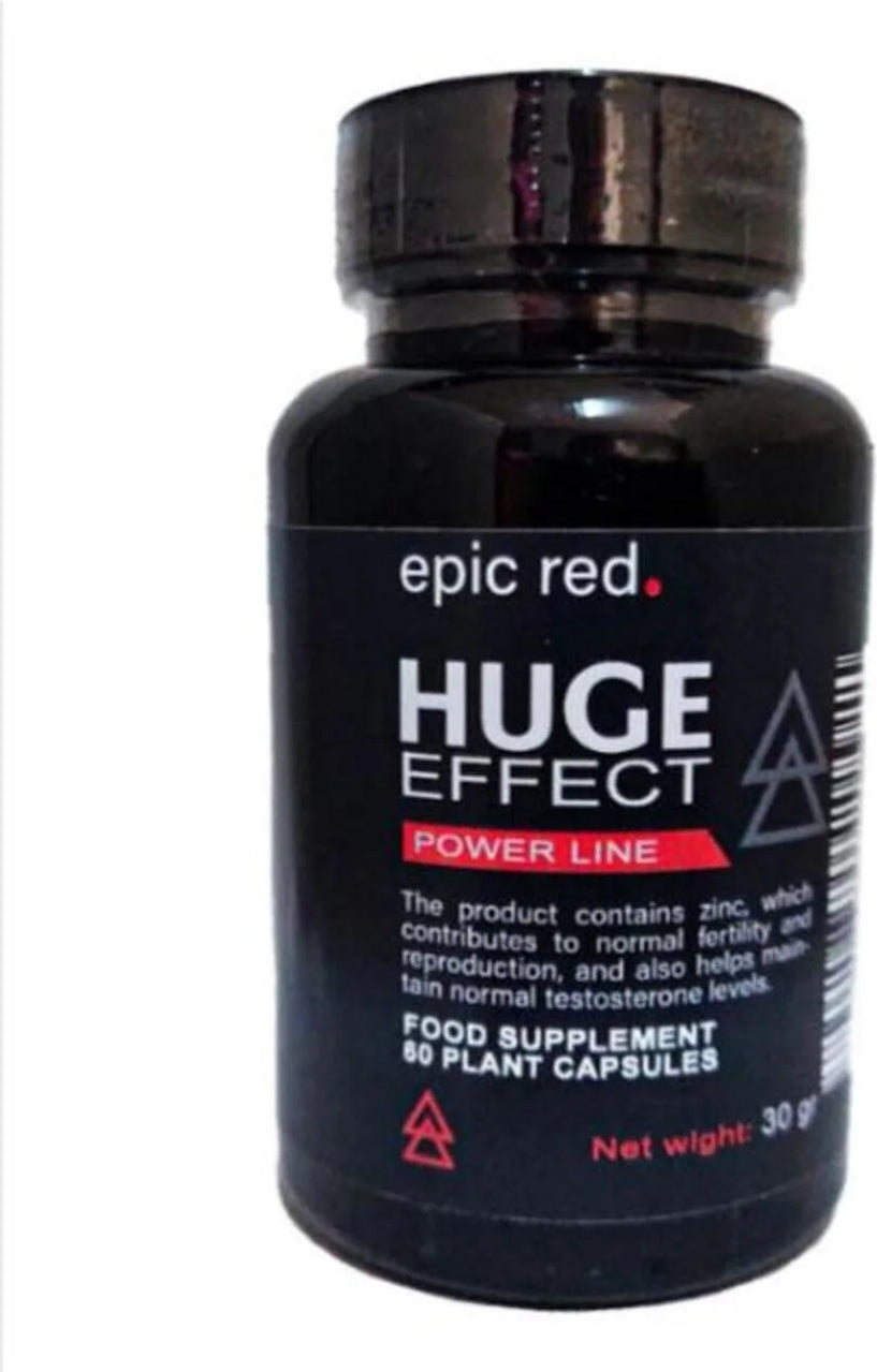 Huge Effect Erkeklere Özel 60lı x 1 Ad +Kayganlaştırıcı Jelle