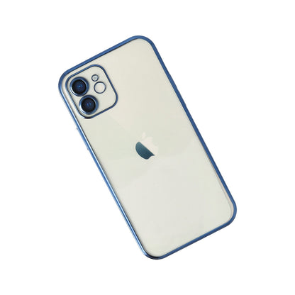iPhone 12 Kılıf Razer Lensli Silikon - Lacivert
