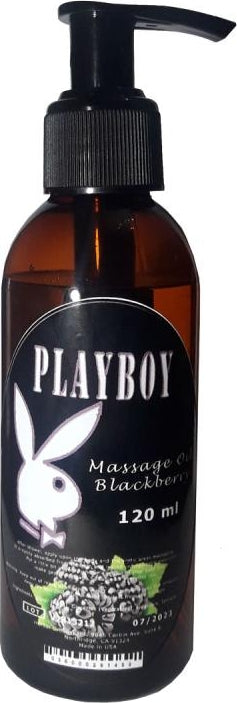 Playboy Böğürtlen Aromalı Masaj Yağı 120 ml