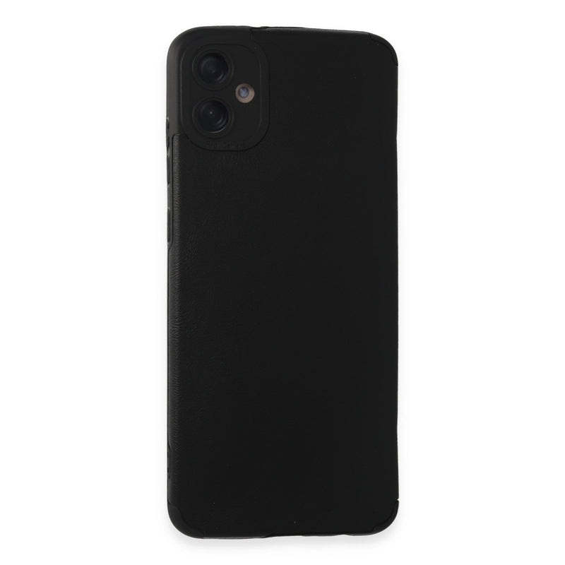 Galaxy A05 Kılıf Loop Deri Silikon - Siyah