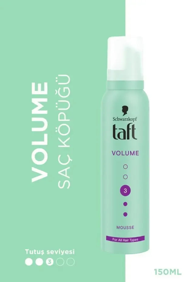 Saç Köpüğü Güçlü Tutuş ve Hacimli Saçlar - Volume Köpük 150 Ml