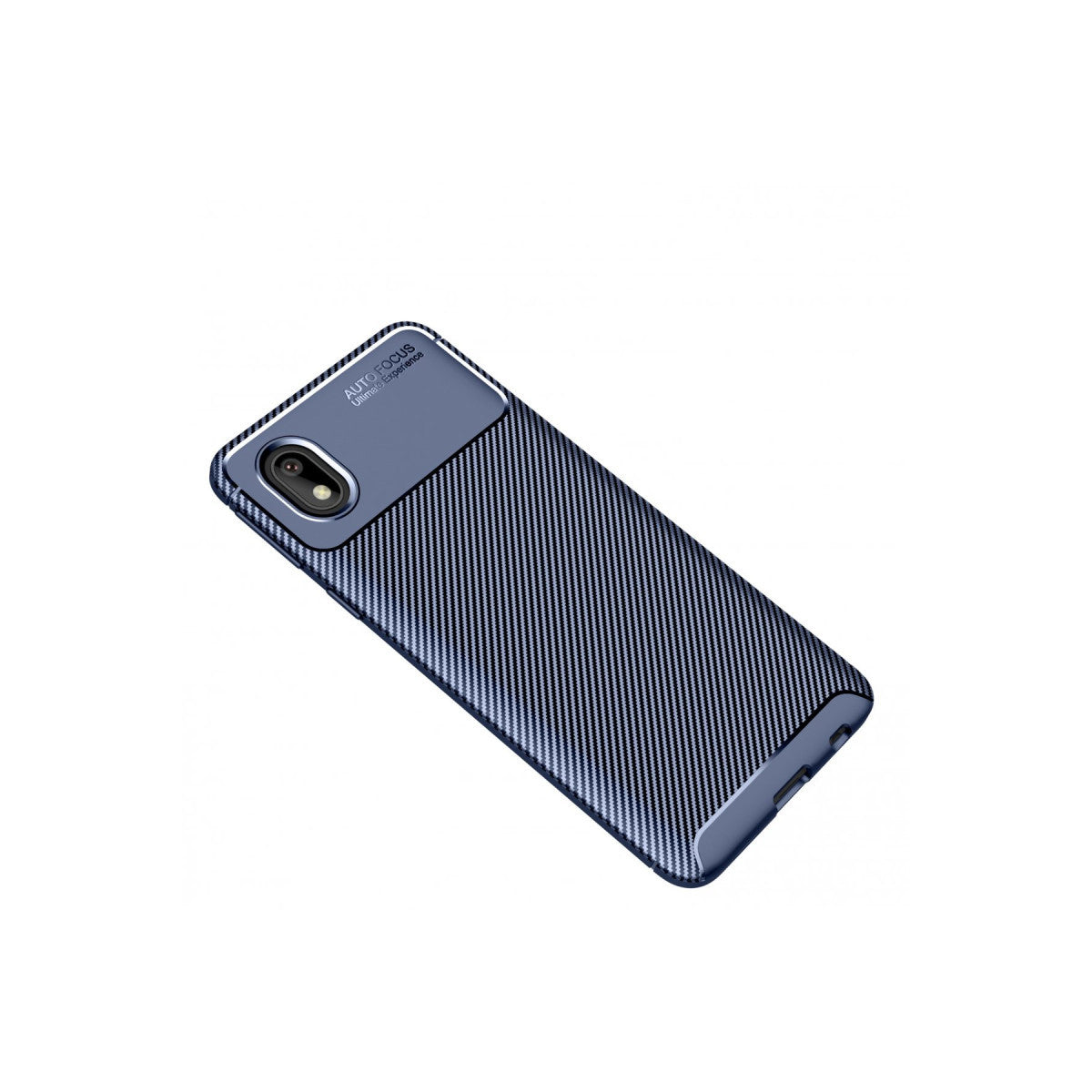 Galaxy A01 Core Kılıf Auto Focus Karbon Kapak - Lacivert