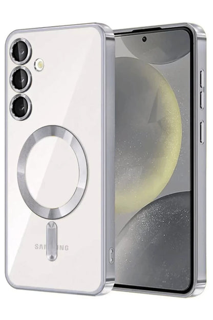 Galaxy A56 Kross Magneticsafe Kapak - Gümüş
