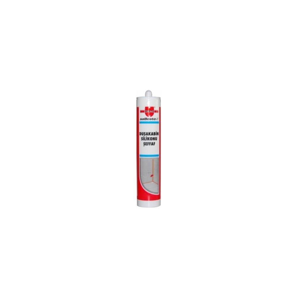 Şeffaf Duşakabin Silikonu - 310 ml Yüksek Kalite Materyal