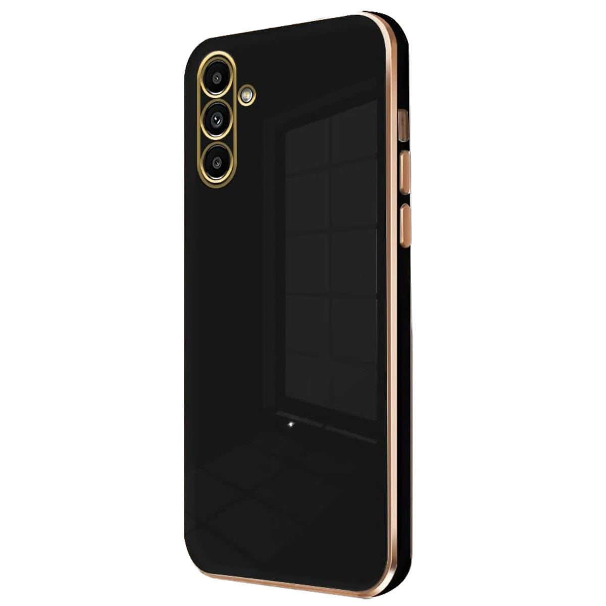 Galaxy A15 4G Kılıf Volet Silikon - Siyah