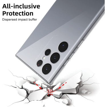Şeffaf Yumuşak Kılıf, Samsung Galaxy S23 Ultra Uyumlu