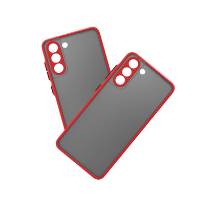 Galaxy S21 FE Kılıf Montreal Silikon Kapak - Kırmızı