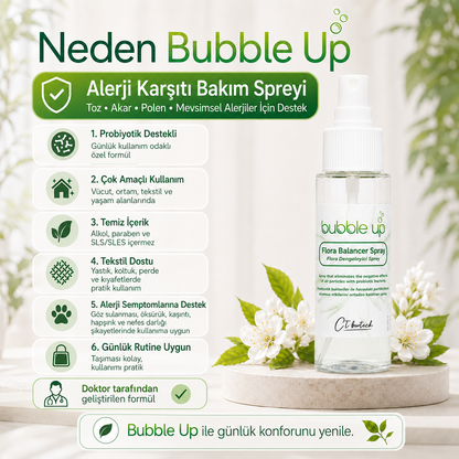 Bubble Up Probiyotik Destekli Alerji Karşıtı Ortam Spreyi 50 ml