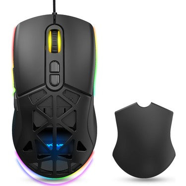12800 DPI Kablolu Gaming Mouse, Özel Doku ile Gelişmiş Kontrol