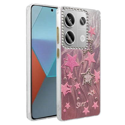 Redmi Note 13 Pro 4G Kılıf Blade Aynalı Desenli Kapak - Desen 7