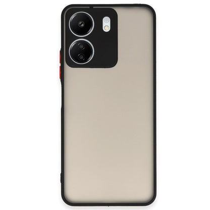 Redmi 13C Kılıf Montreal Silikon Kapak - Siyah