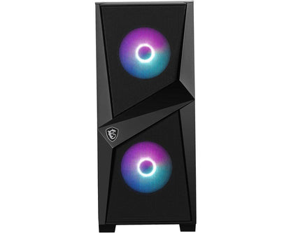 MAG FORGE 100R TEMPERLI CAM ARGB PSU YOK 2X120MM 1X120MM GAMING ATX KASA SİYAH