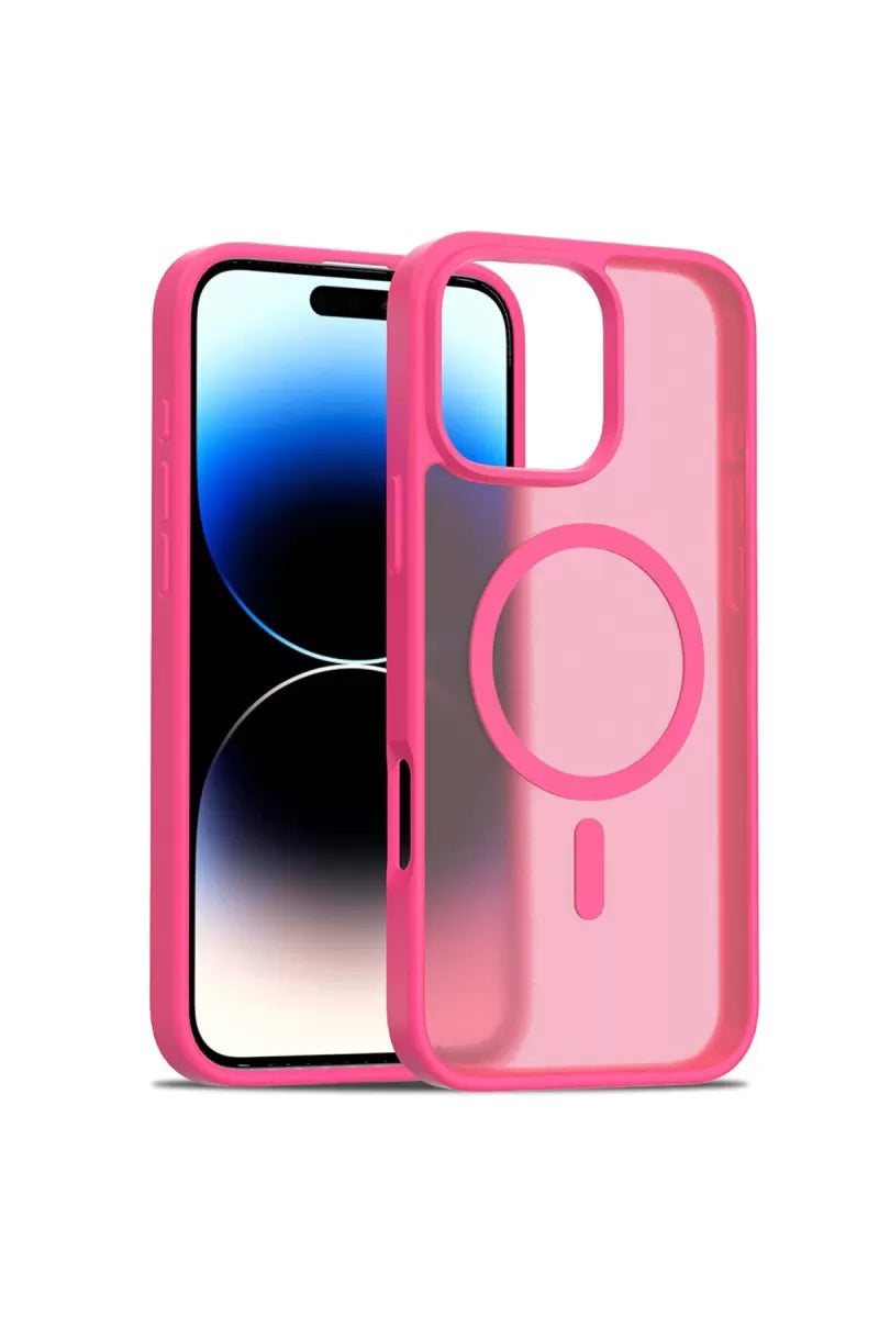 iPhone 16 Pro Jota Magsafe Kapak - Rose
