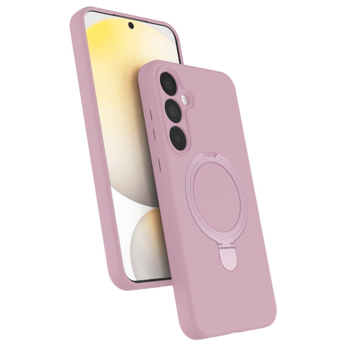 Galaxy A35 5G Regal Magsafe Standlı Kapak - Açık Pembe