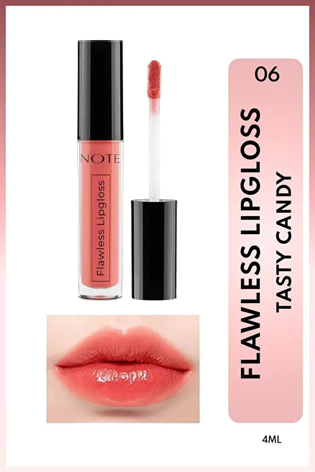 Flawless Lipgloss Dudak Parlatıcısı - 06 Tasty Candy - Pembe