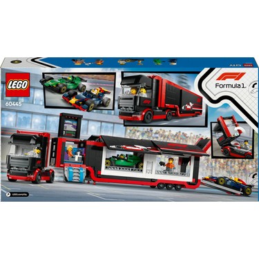 F1® Arabalı F1® Kamyonu Eğlenceli Oyun Seti 8 Yaş ve Üzeri için