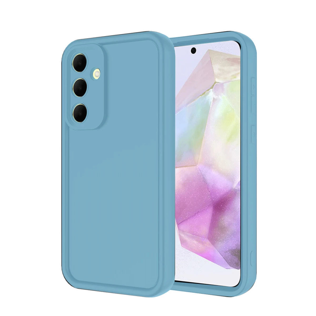 Galaxy A26 Kılıf Viera Silikon - Mavi