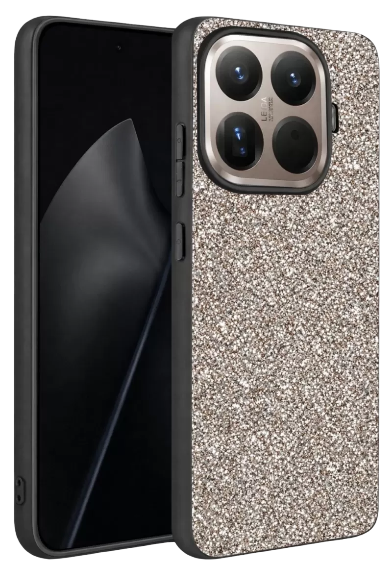 Mi 15T Pro Bright Simli Kapak - Gümüş