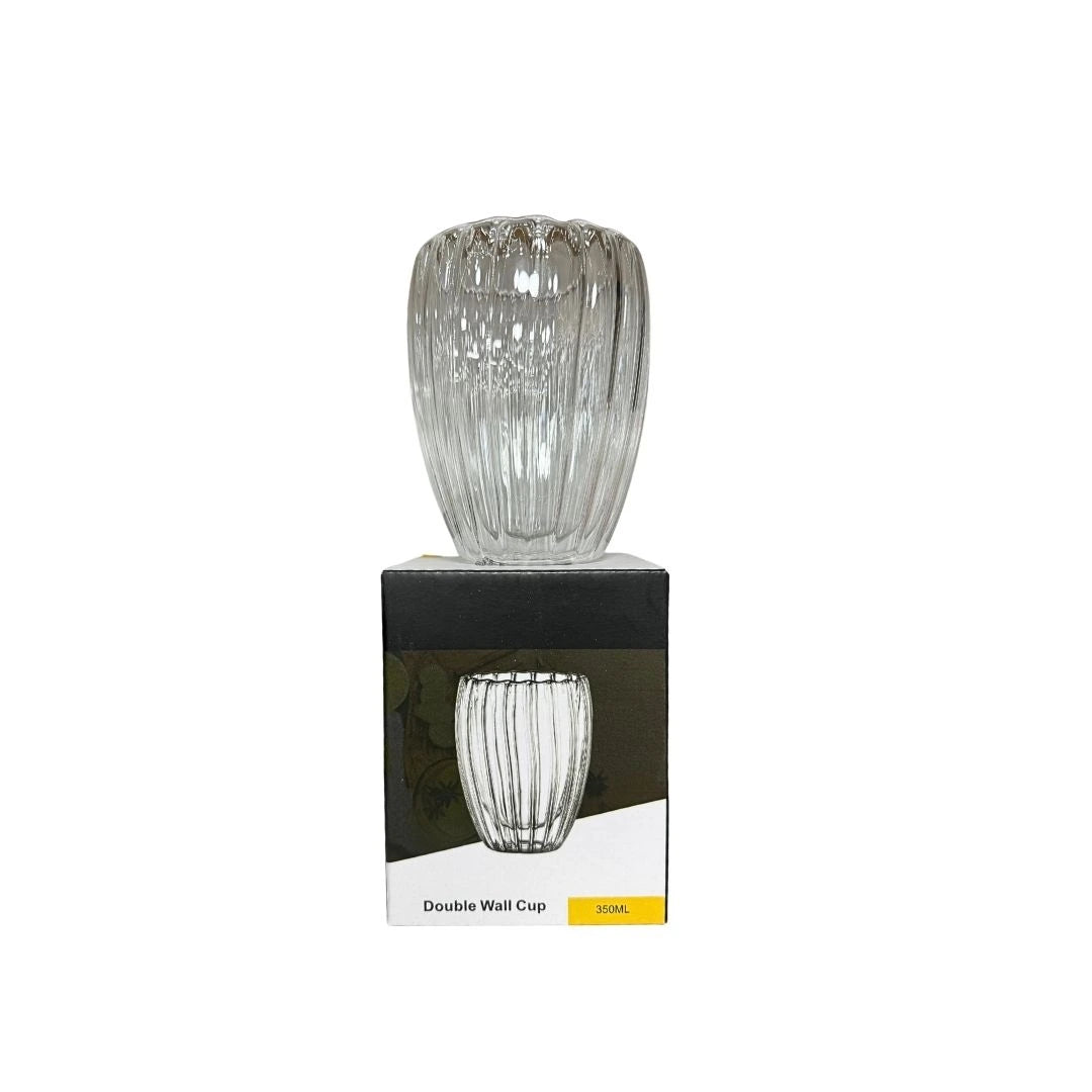 Çizgili Kulpsuz Bardak 350 ml