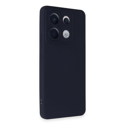 Redmi Note 13 Pro 5G Kılıf Nano içi Kadife Silikon - Lacivert