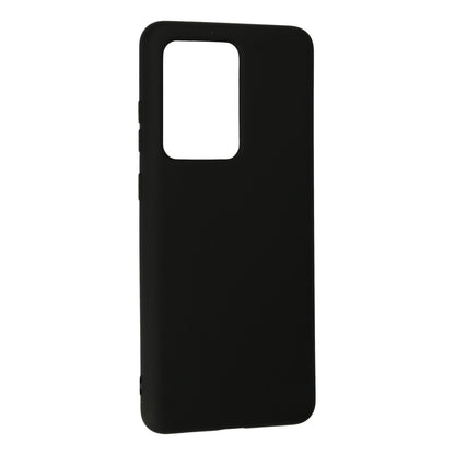 Galaxy S20 Ultra Kılıf Nano içi Kadife Silikon - Siyah