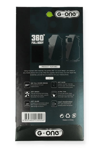iPhone 15 360 Full Body Arka Koruyucu