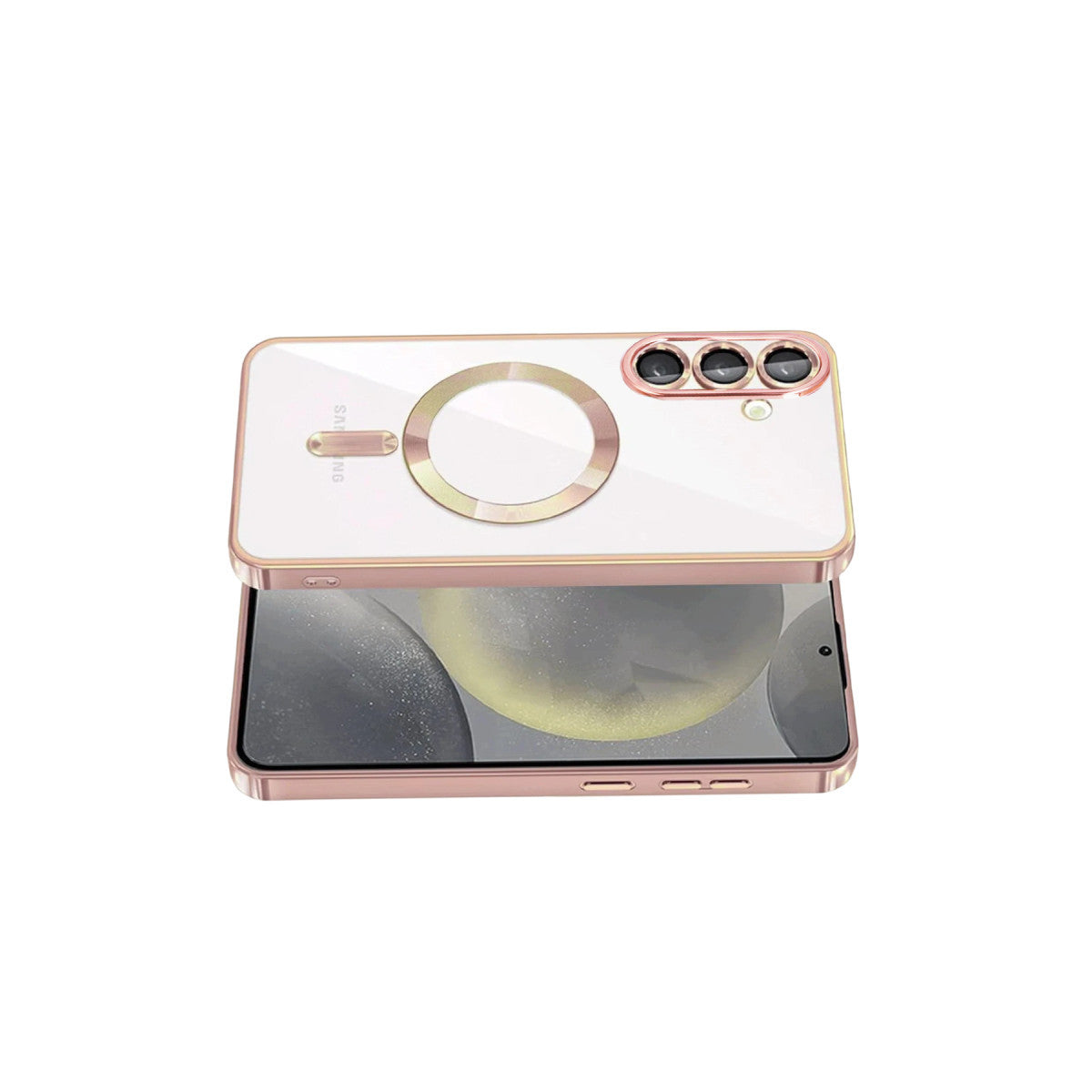 Galaxy A57 5G Kross Magneticsafe Kapak - Rose