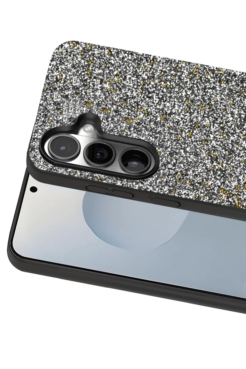Onegif Galaxy S25 Bright Simli Kapak - Gold