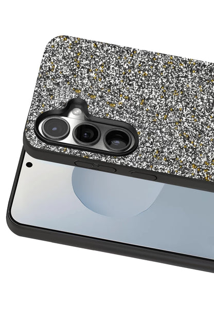 Onegif Galaxy S25 Bright Simli Kapak - Gold