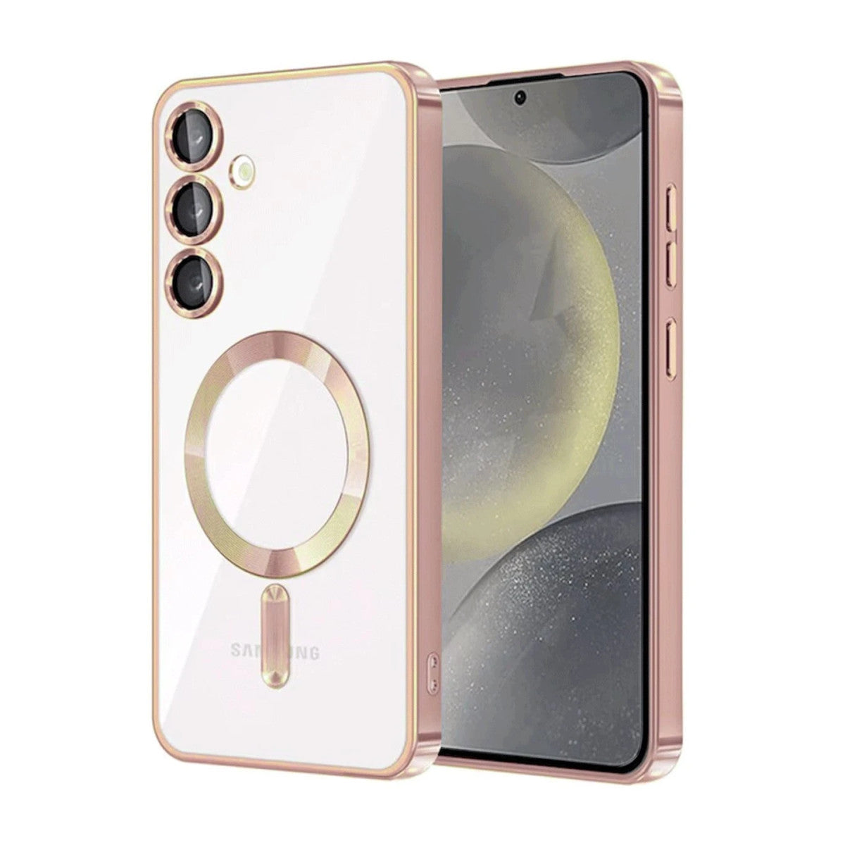 Galaxy A17 5G Kross Magneticsafe Kapak - Rose