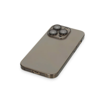 iPhone 13 Pro Max Kılıf Armada Lensli Kapak - Siyah