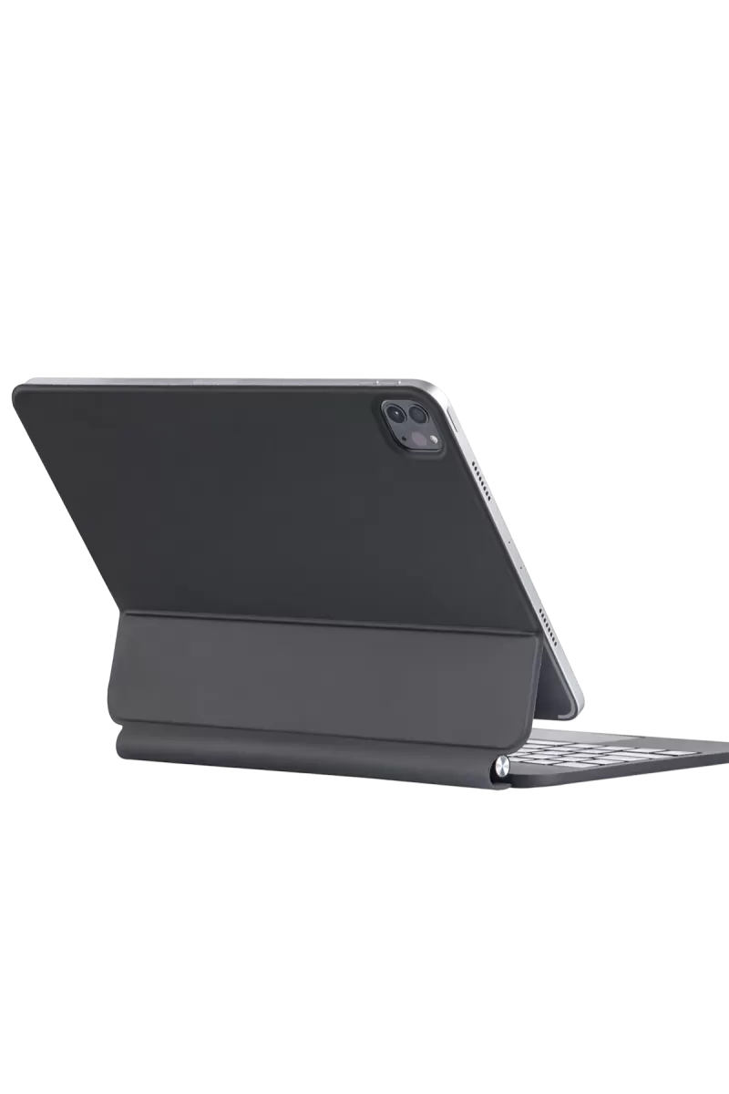 iPad Pro 11 (2022) Kılıf X7 Magic Manyetik Klavyeli Tablet Kılıfı - Siyah
