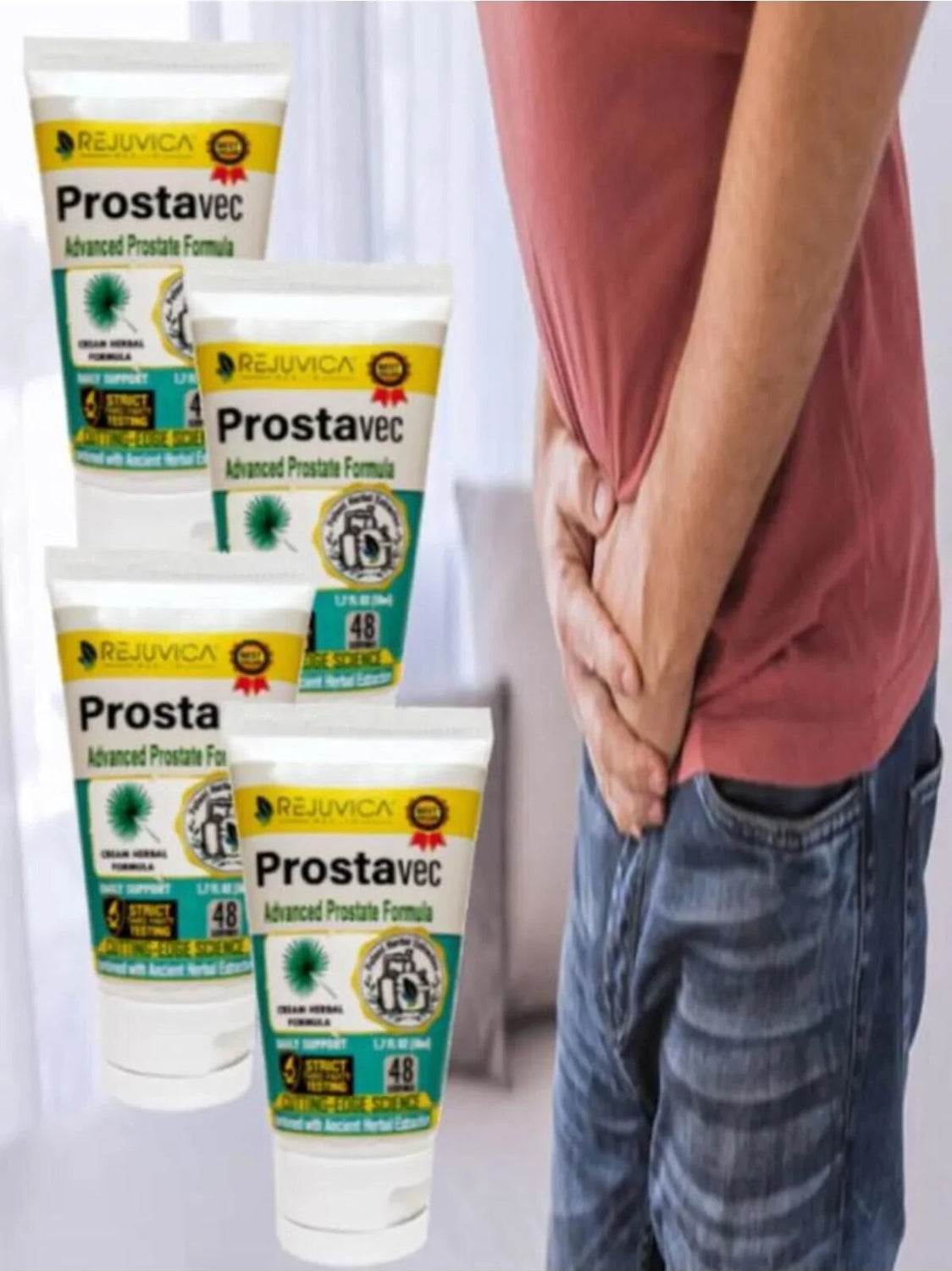 Süper Prostavec Advancede New Formula Erkeklerin Özel Leyici Masaj Kremi 50 ml 2 Adet