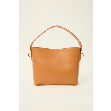 Ted Baker Taba Düz Cilt Mini El Çantası ile Şıklık