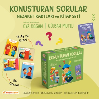 Nezaket Kartları ve Kitap Seti - Eğlenceli Oyun
