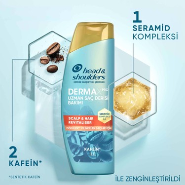 Dökülme Karşıtı Şampuan, Kafein ve Seramid ile Etkili