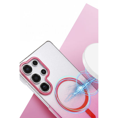 Galaxy S25 Ultra Glossy Magsafe Kapak - Mavi