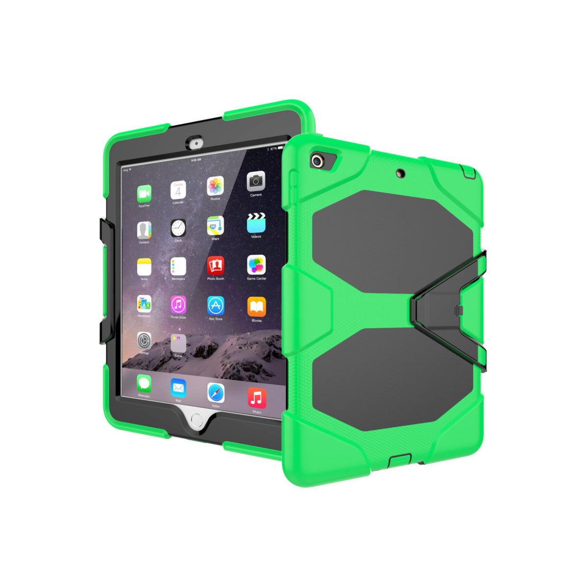 iPad 5 Air 9.7 Kılıf Griffin Tablet Kapak - Yeşil