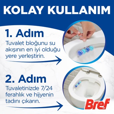 Okyanus 3'lü Duopack Tuvalet Temizlik Ürünü Ferahlatıcı Koku