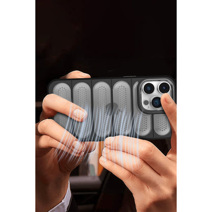iPhone 15 Pro Kılıf Airmax Silikon Kapak - Titan Gri